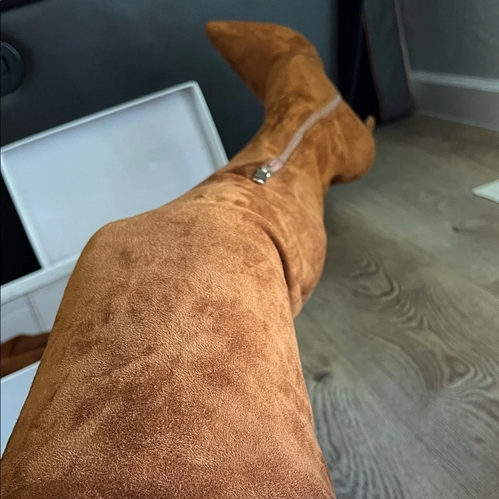 Cape Robbin Khaki Over-the-Knee Boots